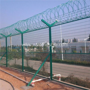 Beautiful Airport Fence-Welded Wire Mesh Fence